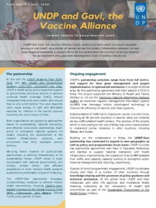 UNDP-Gavi Alliance