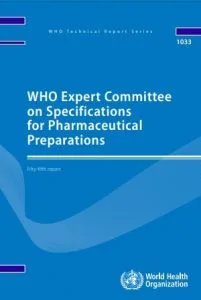 55th report of the WHO Expert Committee on Specifications for Pharmaceutical Preparations