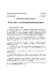 WHO Publications: Public Health, Innovation, Intellectual Property and Trade