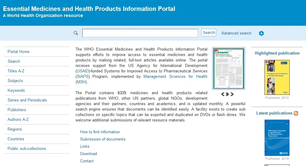 Promoting Rational Use of Medicines: Core Components- WHO Policy Perspectives on Medicines, No. 005