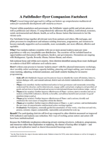 A Pathfinder-flyer Companion Factsheet